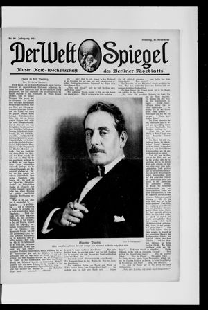 Berliner Tageblatt und Handels-Zeitung vom 30.11.1913