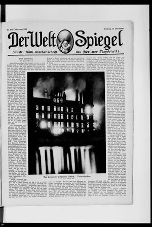 Berliner Tageblatt und Handels-Zeitung vom 21.12.1913