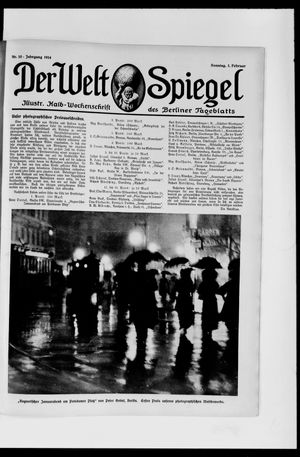 Berliner Tageblatt und Handels-Zeitung vom 01.02.1914