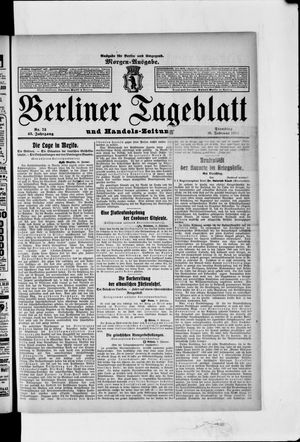 Berliner Tageblatt und Handels-Zeitung on Feb 10, 1914