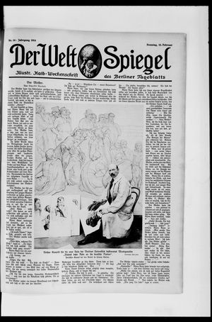 Berliner Tageblatt und Handels-Zeitung vom 15.02.1914