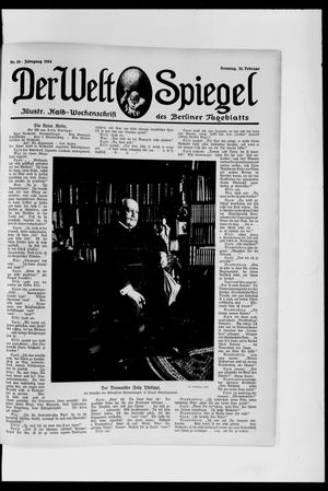 Berliner Tageblatt und Handels-Zeitung vom 22.02.1914