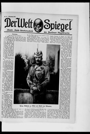 Berliner Tageblatt und Handels-Zeitung on Feb 26, 1914
