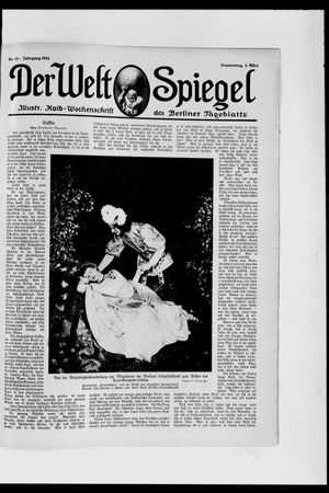 Berliner Tageblatt und Handels-Zeitung on Mar 5, 1914