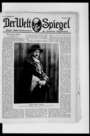 Berliner Tageblatt und Handels-Zeitung on Mar 29, 1914