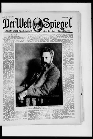 Berliner Tageblatt und Handels-Zeitung vom 09.04.1914