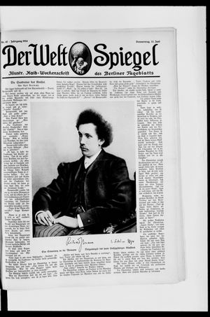 Berliner Tageblatt und Handels-Zeitung vom 11.06.1914