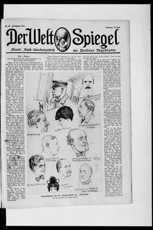 Berliner Tageblatt und Handels-Zeitung vom 14.06.1914