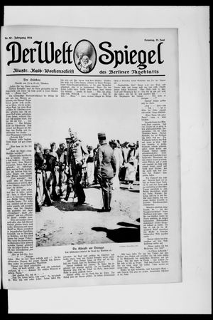 Berliner Tageblatt und Handels-Zeitung vom 21.06.1914