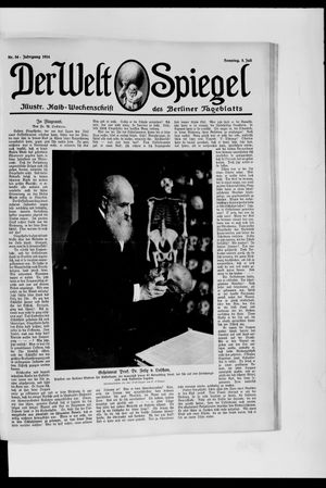 Berliner Tageblatt und Handels-Zeitung vom 05.07.1914