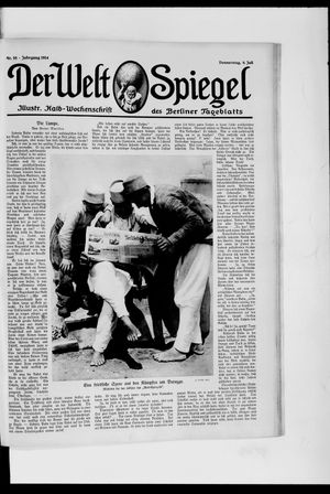 Berliner Tageblatt und Handels-Zeitung vom 09.07.1914