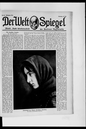 Berliner Tageblatt und Handels-Zeitung vom 12.07.1914