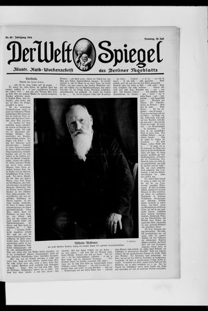 Berliner Tageblatt und Handels-Zeitung vom 26.07.1914