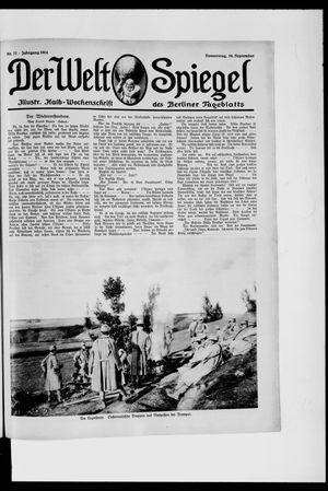 Berliner Tageblatt und Handels-Zeitung vom 24.09.1914