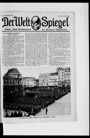 Berliner Tageblatt und Handels-Zeitung vom 27.09.1914