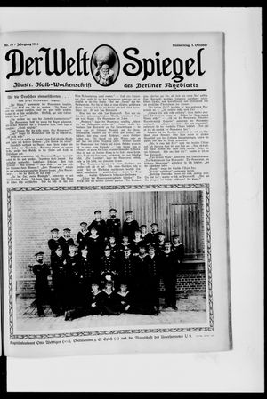 Berliner Tageblatt und Handels-Zeitung on Oct 1, 1914
