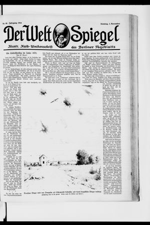 Berliner Tageblatt und Handels-Zeitung vom 01.11.1914