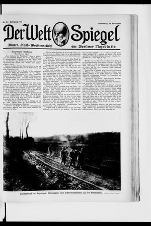 Berliner Tageblatt und Handels-Zeitung vom 19.11.1914