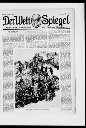Berliner Tageblatt und Handels-Zeitung vom 27.12.1914