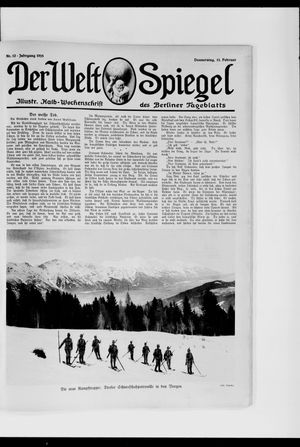 Berliner Tageblatt und Handels-Zeitung vom 11.02.1915