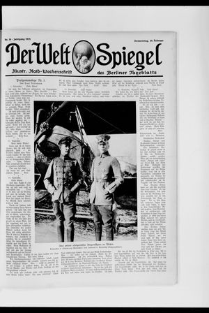 Berliner Tageblatt und Handels-Zeitung on Feb 25, 1915