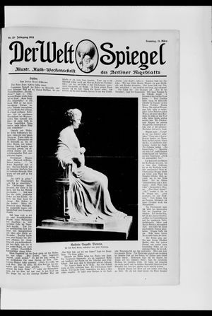 Berliner Tageblatt und Handels-Zeitung on Mar 21, 1915