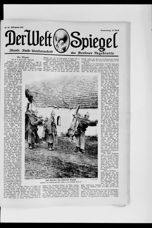 Berliner Tageblatt und Handels-Zeitung vom 15.04.1915