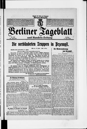 Berliner Tageblatt und Handels-Zeitung vom 04.06.1915