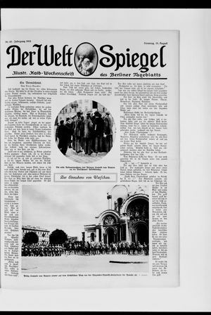 Berliner Tageblatt und Handels-Zeitung vom 15.08.1915