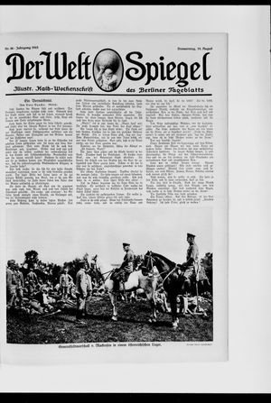 Berliner Tageblatt und Handels-Zeitung vom 19.08.1915