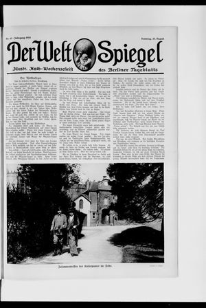 Berliner Tageblatt und Handels-Zeitung vom 22.08.1915