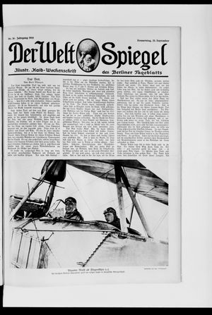 Berliner Tageblatt und Handels-Zeitung vom 23.09.1915