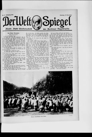 Berliner Tageblatt und Handels-Zeitung vom 21.11.1915