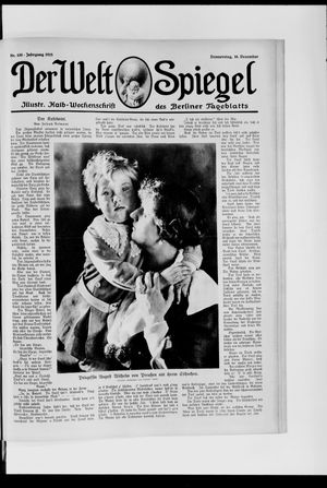 Berliner Tageblatt und Handels-Zeitung vom 16.12.1915