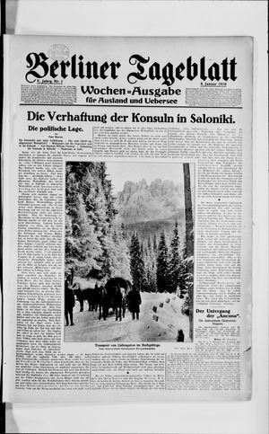 Berliner Tageblatt und Handels-Zeitung vom 04.01.1916