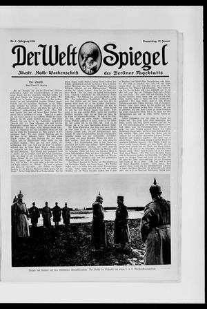 Berliner Tageblatt und Handels-Zeitung vom 27.01.1916