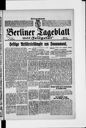 Berliner Tageblatt und Handels-Zeitung vom 06.03.1916