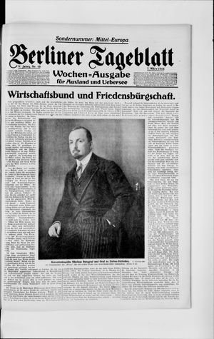 Berliner Tageblatt und Handels-Zeitung vom 07.03.1916
