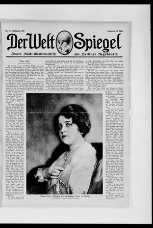 Berliner Tageblatt und Handels-Zeitung vom 26.03.1916