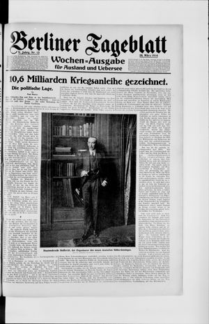 Berliner Tageblatt und Handels-Zeitung on Mar 28, 1916