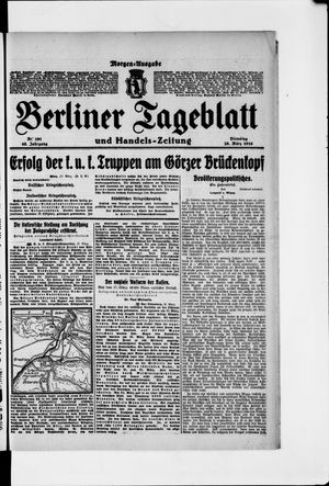 Berliner Tageblatt und Handels-Zeitung vom 28.03.1916
