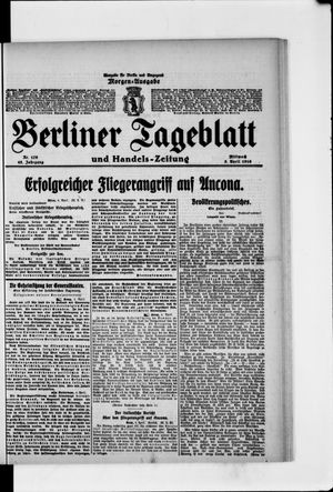 Berliner Tageblatt und Handels-Zeitung on Apr 5, 1916