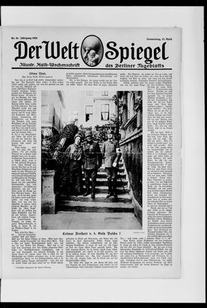 Berliner Tageblatt und Handels-Zeitung on Apr 27, 1916