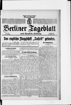 Berliner Tageblatt und Handels-Zeitung vom 29.04.1916