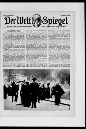 Berliner Tageblatt und Handels-Zeitung on May 4, 1916