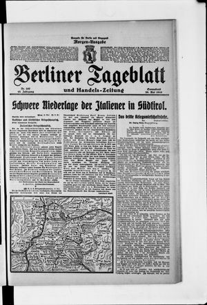 Berliner Tageblatt und Handels-Zeitung vom 20.05.1916
