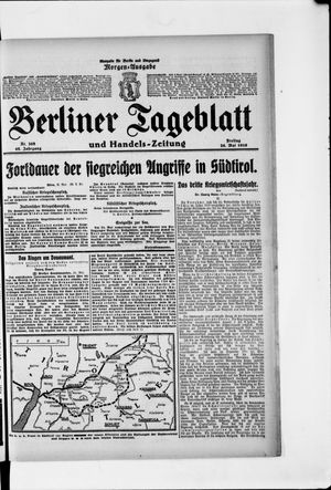 Berliner Tageblatt und Handels-Zeitung vom 26.05.1916
