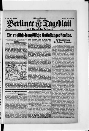 Berliner Tageblatt und Handels-Zeitung vom 03.07.1916