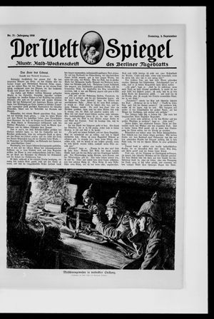 Berliner Tageblatt und Handels-Zeitung vom 03.09.1916