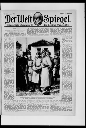 Berliner Tageblatt und Handels-Zeitung vom 17.09.1916